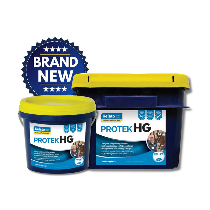 Introducing BRAND NEW PROTEK HG. Stabilizing the hindgut during periods of change.